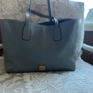 Dooney & Bourke Gray Leather Bag